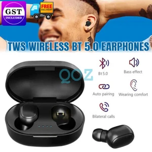 Bluetooth 5.0 Wireless Headphones TWS Earphones Mini In-Ear Pods Bass Earbuds AU - Picture 1 of 16