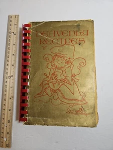 Vintage Damen Kochbuch 1973 himmlische Rezepte lutherische Gilde Kunststoffbindung - Bild 1 von 4