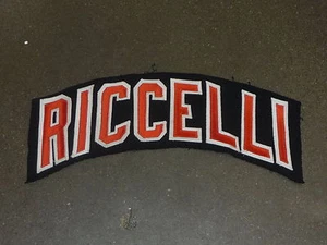 FRANK RICCELLI SAN FRANCISCO GIANTS GAME WORN USED NAMENSSCHILD OFF JERSEY. - Bild 1 von 1