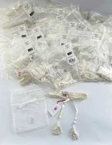 Weißes Seidenstrumpfband Restposten x 45 - Madame V - Einheitsgröße - Brandneu C95 P25 - Bild 1 von 15