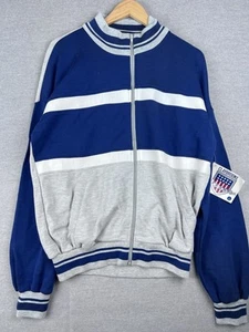 CLAYBROOKE SPORT sweater full zip track jacket size L NWT - Foto 1 di 5