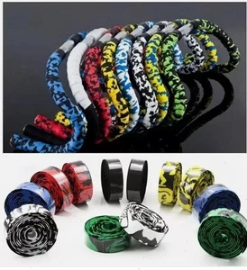 Nastro barra bici nuovo manubrio grip wrap schiuma assorbente vibrazioni strada ciclismo - Foto 1 di 5