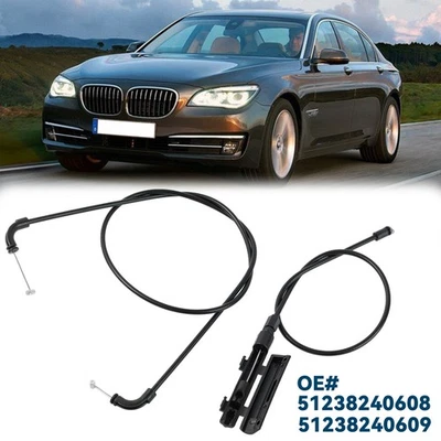 Cable de liberación del capó del motor central delantero para BMW 740i 2001 745i 750i 750Li 745Li  Foto 1 de 4
