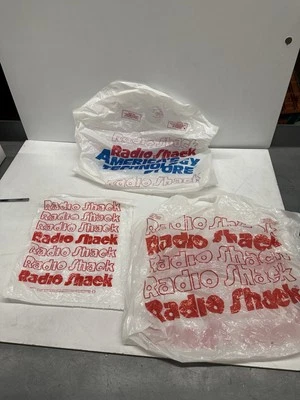 Lote Bolsa Radio Shack Vintage Foto 1 de 4