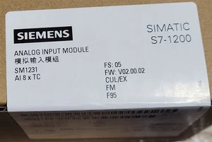 SIEMENS 6ES7 231-5QF32-0XB0 Simatic S7-1200 Analog Input Module 10-2022 NEW - Picture 1 of 2
