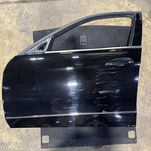 10-16 Mercedes W212 E350 Front Left Driver Exterior Door Shell Black 040 - Picture 1 of 14