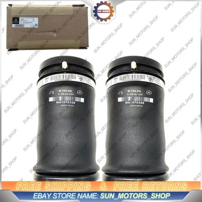 Bolsa de suspensión de resorte neumático trasero para 2007-2016 ML350 GL450 ML500 GL350 1663200325 Foto 1 de 4