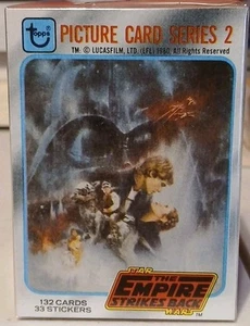 Topps Star Wars The Empire Strikes Back S2 Near Set (121/132) w/wrapper NM 1980 - Picture 1 of 3