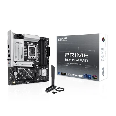 ASUS PRIME B860M-A WIFI Intel B860 LGA 1851 (Socket V1) micro ATX M-ATX PRIME B8 - Image 1 of 4