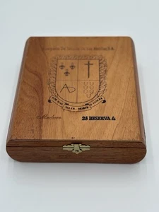 Compania De Tabacos De Las Antillas,S.A. Empty Wooden Cigar Box 7.50”x 6.50” - Picture 1 of 8