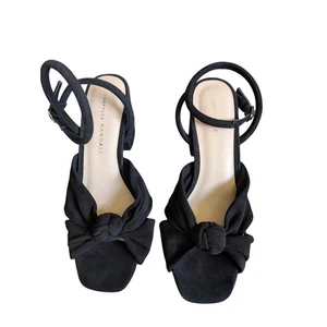 Loeffler Randall Fiamma sandalo con cinturino alla caviglia nero 6 - Foto 1 di 7