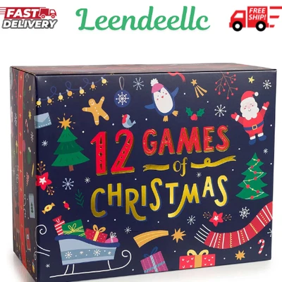 Gutter Games 12 Games of Christmas - 12 Hilarious Holiday Activities [Family Par - Image 1 of 4