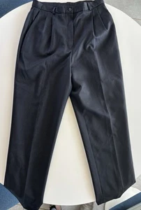 Vintage Pendleton High Waisted Slacks Women's 12 Virgin Wool Pants USA - Picture 1 of 6