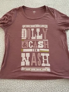 Dolly Parton Johnny Cash Nashville Damen T-Shirt XL Country Western Cowgirl - Bild 1 von 5
