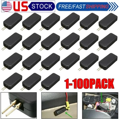 1-100 Pcs Car Simulator Emulator SRS Resistor Bypass Fault Finding Diagnostic — 第 1/4 张图片