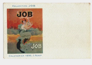 Advertising. Collection Job. Calendrier 1895. Artist - G. Meunier. - Picture 1 of 2