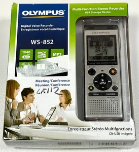 OLYMPUS WS-852 4GB USB Stereo Handheld Audio Digital Voice Recorder New Open Box - Picture 1 of 6