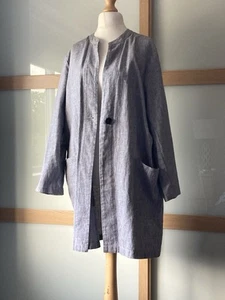 PAUL COSTELLOE LINEN MIX JACKET XL BNWOT - Picture 1 of 5