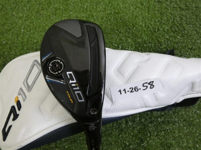 TaylorMade Qi10 Tour 17* 2 Hybrid Rescue Tour AD DI-85 Stiff with HC 40.5" Mint - Image 1 of 4