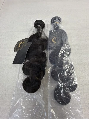 Paquetes de cabello humano virgen crudo  Foto 1 de 4