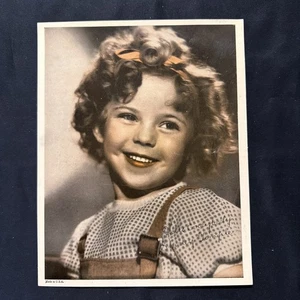 Vintage 1934 SHIRLEY TEMPLE Promo Photo Print for BABY TAKE A BOW - Bild 1 von 8