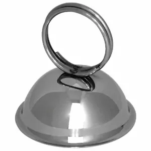 Soporte para tarjetas de menú Olympia anillo acero inoxidable - Imagen 1 de 3