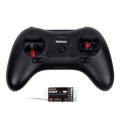 Radiolink T8S 8 Ch 2.4G RC Transmisor R8EF Receptor Cuádruple/Avión/Coche/Barco Más Foto 1 de 4