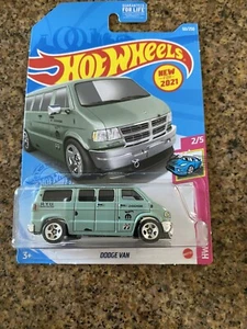NEW Hot Wheels 2021 HW Drift 2/5 Dodge Van 50/250 (BBGRX21) - Picture 1 of 2