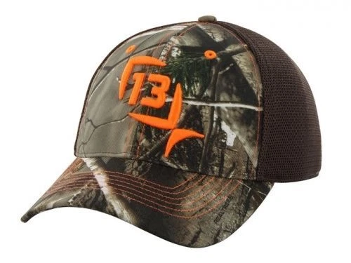 13 Fishing Ice Mr Tucker Realtree Camo Fitted Hunting Hat Cap S/M or L/XL NEW!