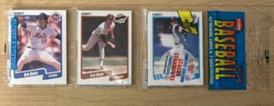 1990 Fleer Rack Pack Bob Ojeda Mets Eric Show Padres Tom Henke Blue Jays - Picture 1 of 2