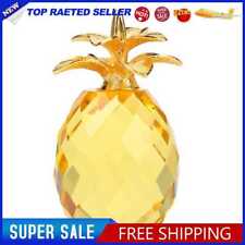 Crystal Pineapple Figurines Table Ornament DIY Art Gift Home Car Decoration