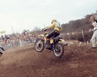 Roger De Coster Team Suzuki Motoross Rider Color 8x10 Photo