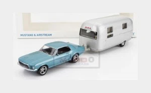 1:43 NOREV Ford Mustang Coupe 1968 With Airstream Caravan Roulotte NV270582 - Foto 1 di 2