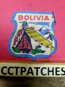 VINTAGE POST'S RAISIN BRAN BOLIVIA PATCH - Picture 1 of 2