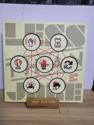 LESS THAN JAKE-SOUND THE ALARM,12" E.P. VINYL RECORD,2017 U.S. ROCK,COLOURED. - Image 1 of 4