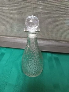small moon water bottle glass bottle textured glass bottle bottle with top - Picture 1 of 5