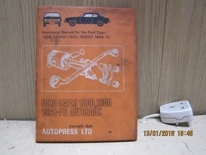 Workshop manual for Ford Capri 1300 1600 1968-1970 - Picture 1 of 3