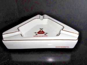 Ceramic Cigar Ashtray 8 3/4" W - Picture 1 of 9