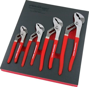 Juego de 4 alicates para bomba de agua cabezal ajustable 6", 8", 10", 12"" pulgadas Neilsen - Imagen 1 de 2