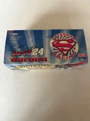 1:32 1999 SUPERMAN  Limited Edition Collectible Jeff Gordon 24 Scale Stock Car - Image 1 of 4
