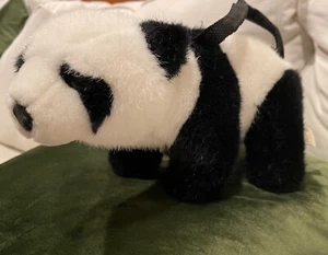 JAAG Plush Panda Bear Girls Purse Handbag Short Handle Zipper - Picture 1 of 6