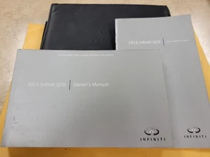 2015 INFINITI Q70 OWNERS MANUAL & CASE ( QUICK REF) - Picture 1 of 7