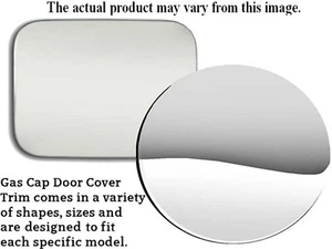 (PARA) NISSAN PATHFINDER 2013-2018 * 1 pieza cubierta de puerta de gas inoxidable moldura - Imagen 1 de 1