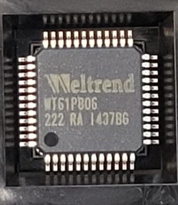 NEW (1 PC) WT61P806 Weltrend Semiconductor IC-WT61P806-RG480,LQFP - Picture 1 of 3