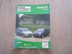 Ancienne Revue Technique Automobile Renault Clio essence 1.1 à 16S - Picture 1 of 7