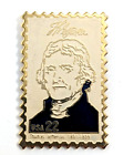 VTG Thomas Jefferson 1881-1889 Prezydent USPS USA 22 C Znaczek pocztowy Klapa Przypinka