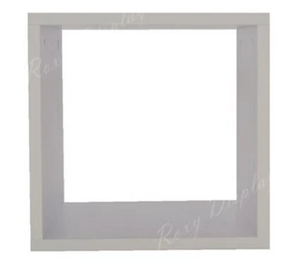 1 White Cube Stand Display Table #SC-CUBE14W - Image 1 of 3