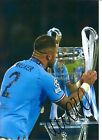Kyle Walker Champions League Manchester City Hand Signed A4 Photo (1)