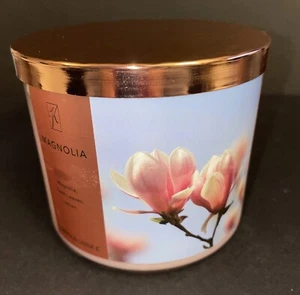 Kringle Candle MAGNOLIA Triple Wick Candle 14 Oz - Picture 1 of 4