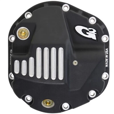 G2 Axle Brute Front/Rear Differential Cover for Dana 44 Black 40-2033MB - Image 1 of 4